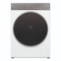 Fisher & Paykel 12kg Series 5 White Front Loader Washer WH1260P5, Front View
