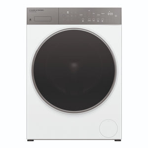 Fisher & Paykel 12kg Series 5 White Front Loader Washer WH1260P5, Front View