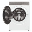 Fisher & Paykel 12kg Series 5 White Front Loader Washer WH1260P5, Front View with Door Open