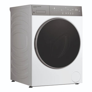 Fisher & Paykel 12kg Series 5 White Front Loader Washer WH1260P5, Left Side View 