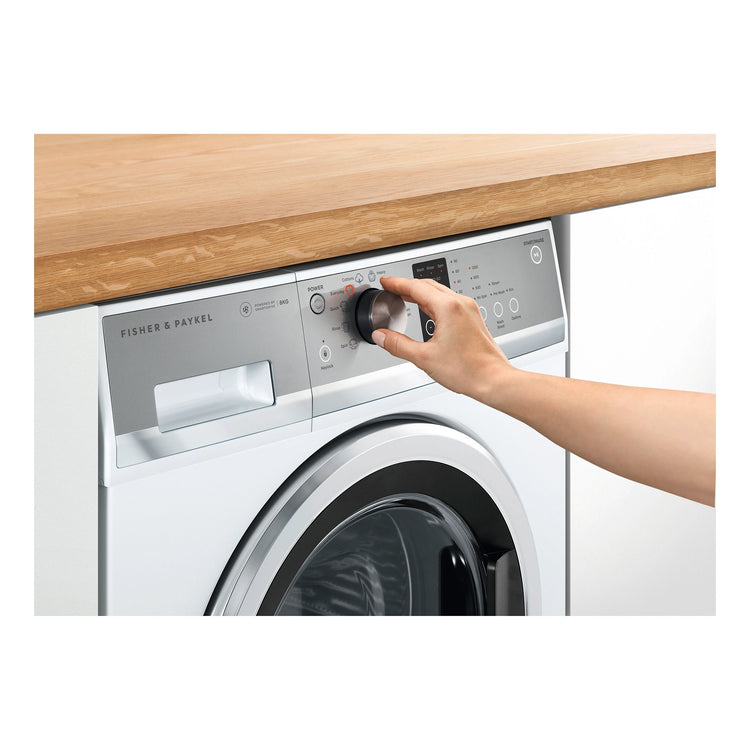 Fisher & Paykel 8kg Series 3 Front Loader Washer WH8060J3, Control Panel View