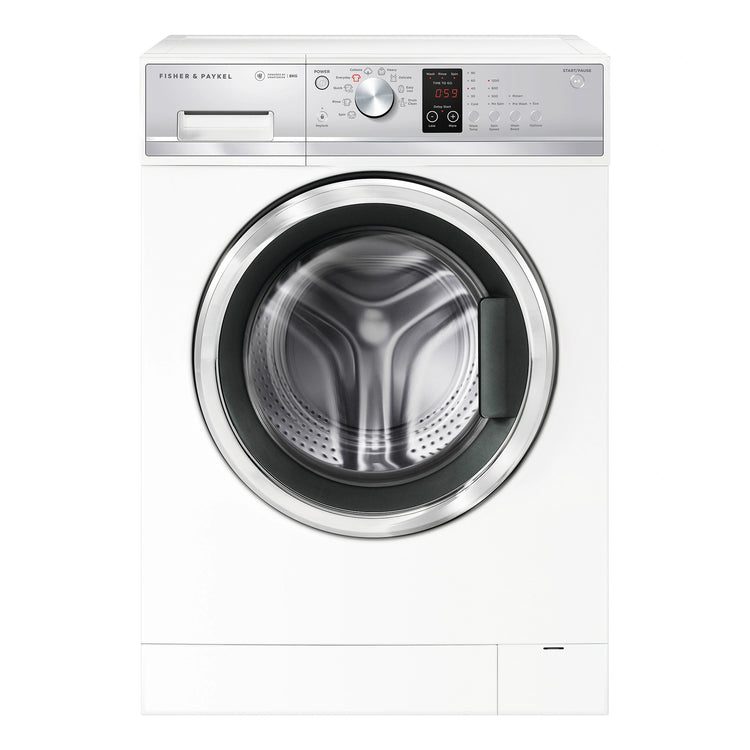 Fisher & Paykel 8kg Series 3 Front Loader Washer WH8060J3, Front View