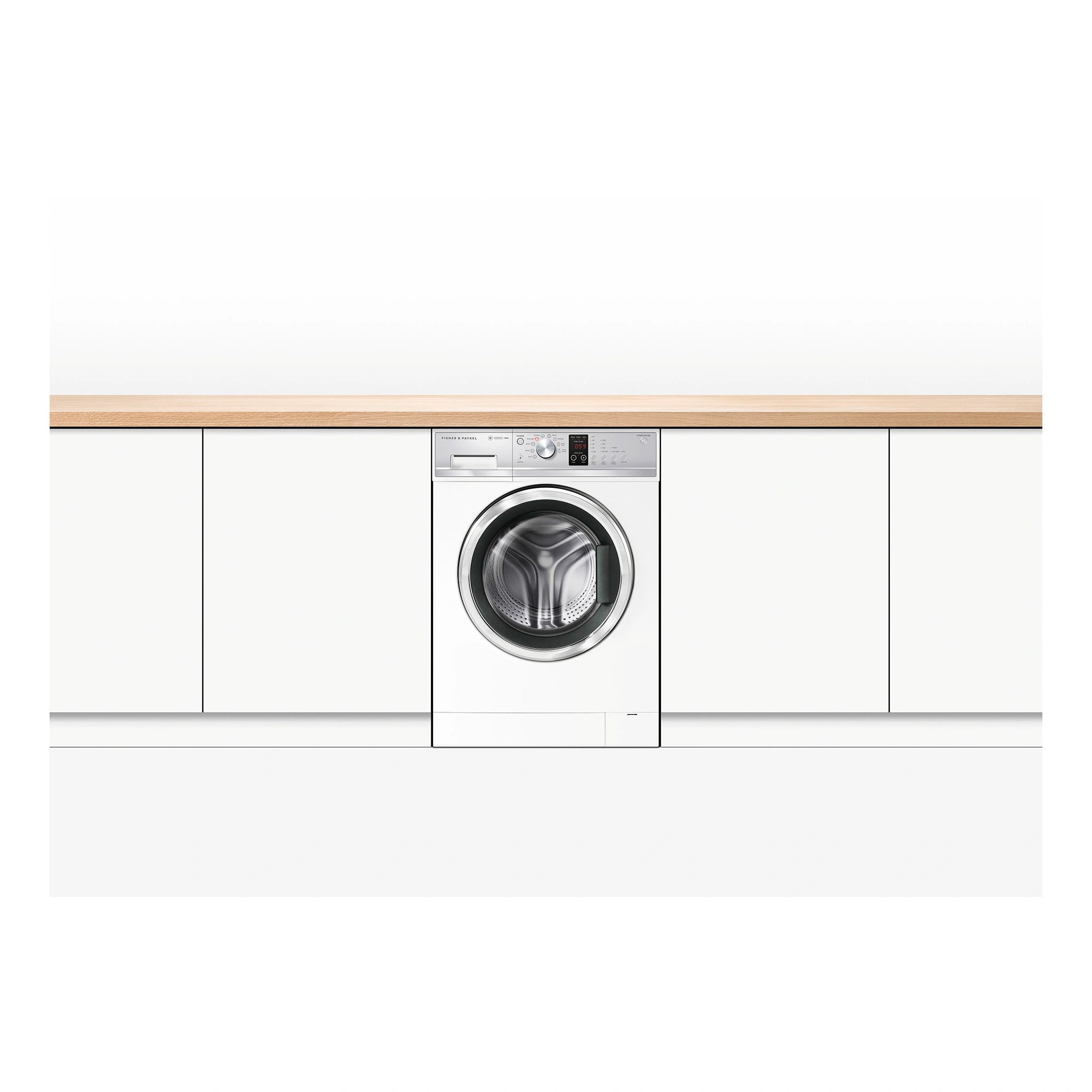 Fisher & Paykel 8kg Series 3 Front Loader Washer WH8060J3, Lifestyle
