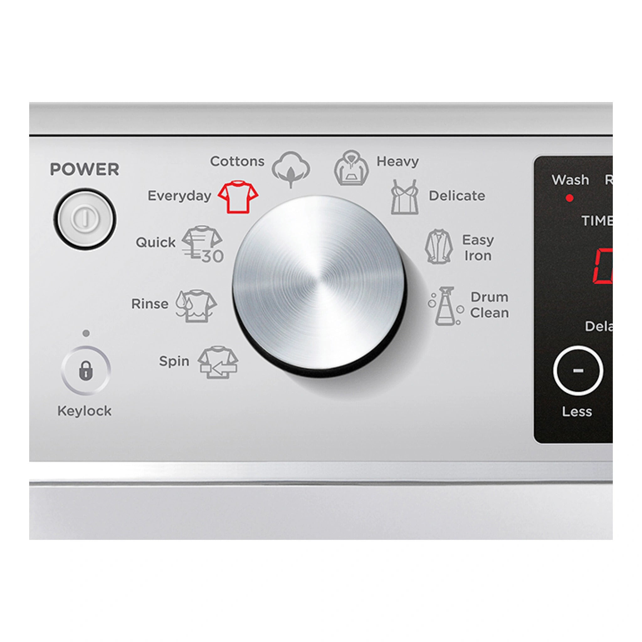 Fisher & Paykel 8kg Series 3 Front Loader Washer WH8060J3, Wash Cycles