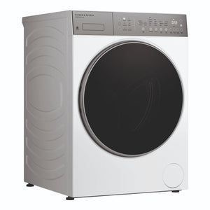 Fisher & Paykel 8kg Series 5 White Front Load Washer WH8060J5, Left Side View