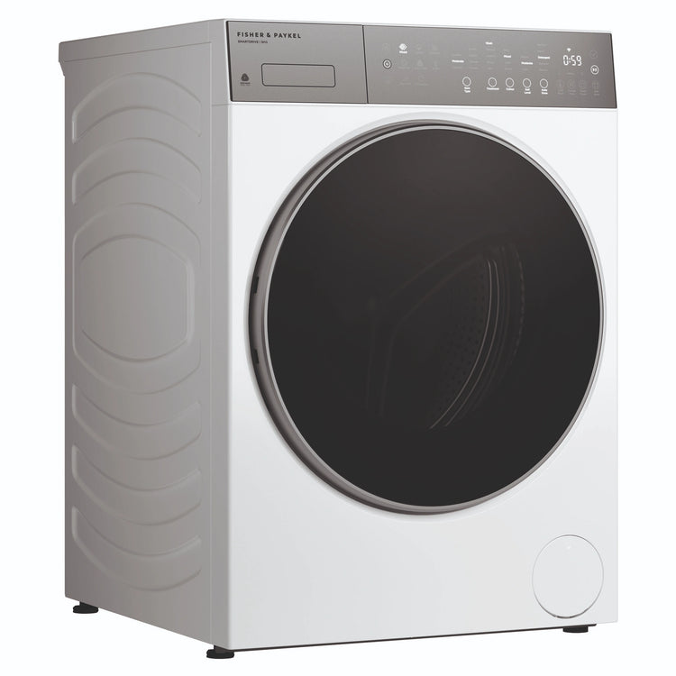 Fisher & Paykel 9Kg Series 5 Contemporary Front Loader Washer WH9060P5, Left Side View