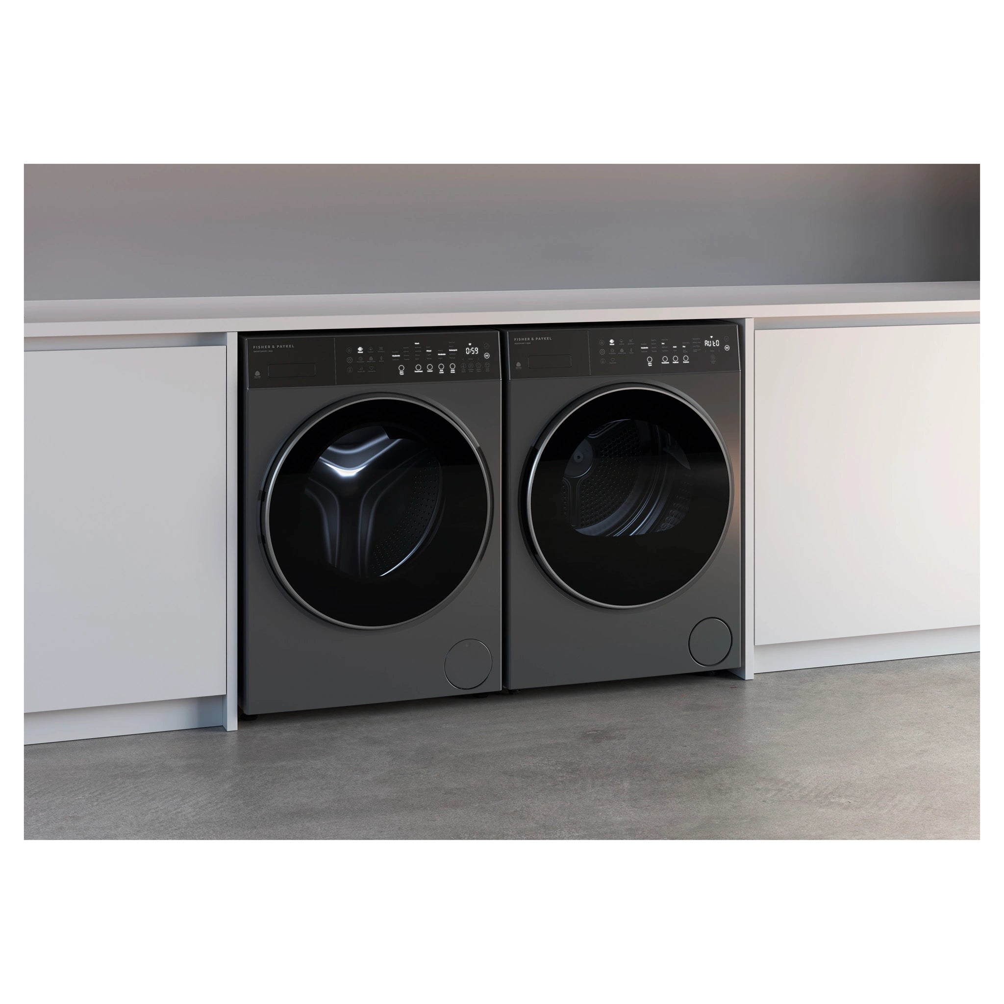 Fisher & Paykel 9Kg Series 5 Contemporary Front Loader Washer WH9060PG5, Lifestyle View