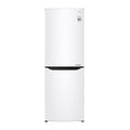 LG 310L Bottom Mount Fridge White GB-310RWL, Front view
