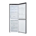 LG 306L Bottom Mount Fridge Matte Black GB-335MBL, Front view with door open 2
