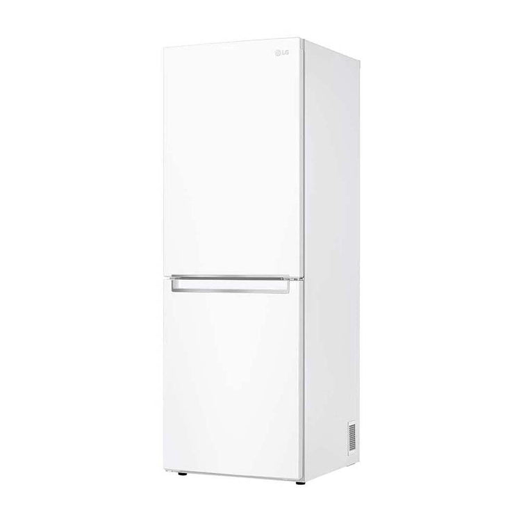 LG 306L Bottom Mount Fridge White GB-335WL, Front left view 