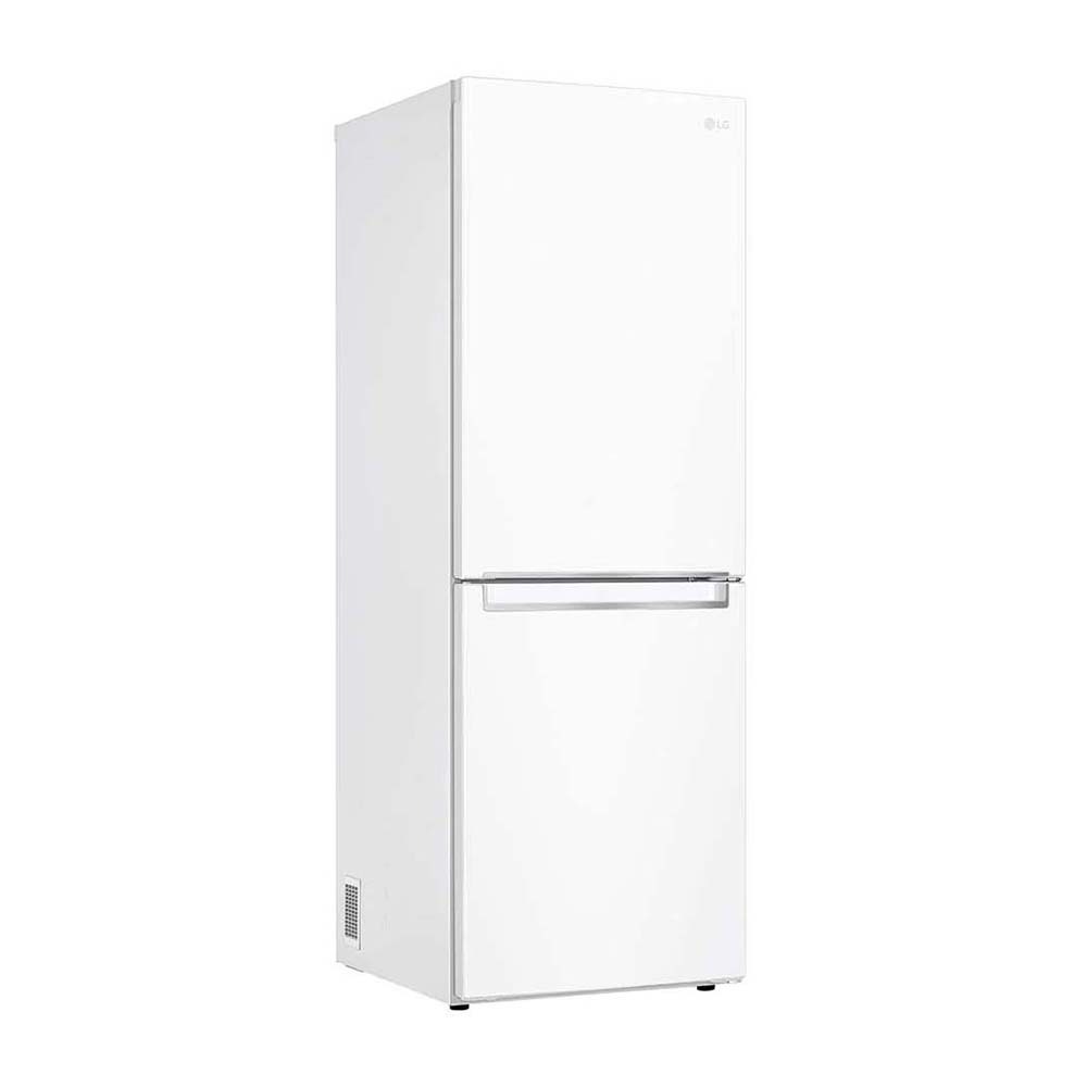 LG 306L Bottom Mount Fridge White GB-335WL, Front right view 