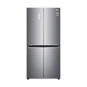 LG 530L French Door Fridge Stainless Steel GF-B590PL, Front view