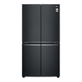 LG 664L French Door Fridge Matte Black GF-B730MBL, Front view