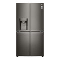 LG 637L French Door Fridge Black Steel GF-D706BSL, Front view