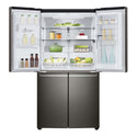 LG GF-D706BSL 637L French Door Fridge Black Steel