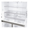 LG GF-D708BSL 708L French Door Fridge Black Steel