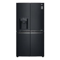LG 708L French Door Fridge Matte Black GF-D708MBSL, Front view