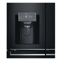 LG 708L French Door Fridge Matte Black GF-D708MBSL, Water dispenser view