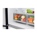 LG GF-L570MBNL 506L French Door Fridge Matte Black Steel