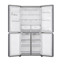 LG 506L Slim Stainless-Steel French Door Refrigerator GF-L570PL, Front view with doors open
