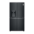 LG 637L French Door Fridge Matte Black GF-L706MBL, Front view