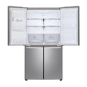 LG 706L French Door Fridge Stainless Steel GF-L706PL, Front view with top both door open