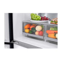 LG GFV570MBLC 508L Matte Black Slim French Door Fridge