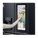 LG GF-V570MBL 508L InstaView French Door Fridge Matte Black Steel