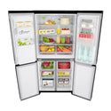 LG GF-V570MBL 508L InstaView French Door Fridge Matte Black Steel