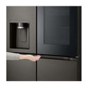 LG GFV700BSLC 642L InstaView French Door Fridge Black Steel