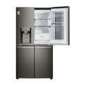 LG GF-V706BSL 637L InstaView French Door Fridge Black Steel
