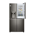LG GF-V706BSL 637L InstaView French Door Fridge Black Steel