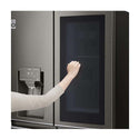 LG GF-V706BSL 637L InstaView French Door Fridge Black Steel