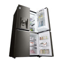 LG GF-V706BSL 637L InstaView French Door Fridge Black Steel