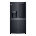 LG 910L InstaView French Door Fridge GF-V910MBSL, Front view