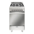 Glem GL53GI 53cm Freestanding Natural Gas Oven/Stove, Front view  