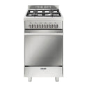 Glem GL53GI 53cm Freestanding Natural Gas Oven/Stove, Front view  