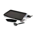 George Foreman GREG10 Silver Electric Griddle