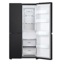LG GSB600MBL 655L Matte Black Side by Side Fridge