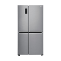 LG 687L Side By Side Fridge GS-B680PL, Front view