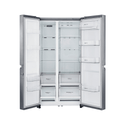 LG 687L Side By Side Fridge GS-B680PL, Front view with all doors open
