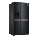 LG 668L Side By Side Fridge Stainless Steel GS-L668MBNL, Front right view