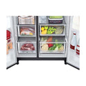 LG GS-N635MBL 635L Side by Side Fridge Matte Black