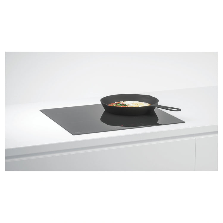 Haier 60cm 300 Series Electric Cooktop HCE604TB3, Cooking View