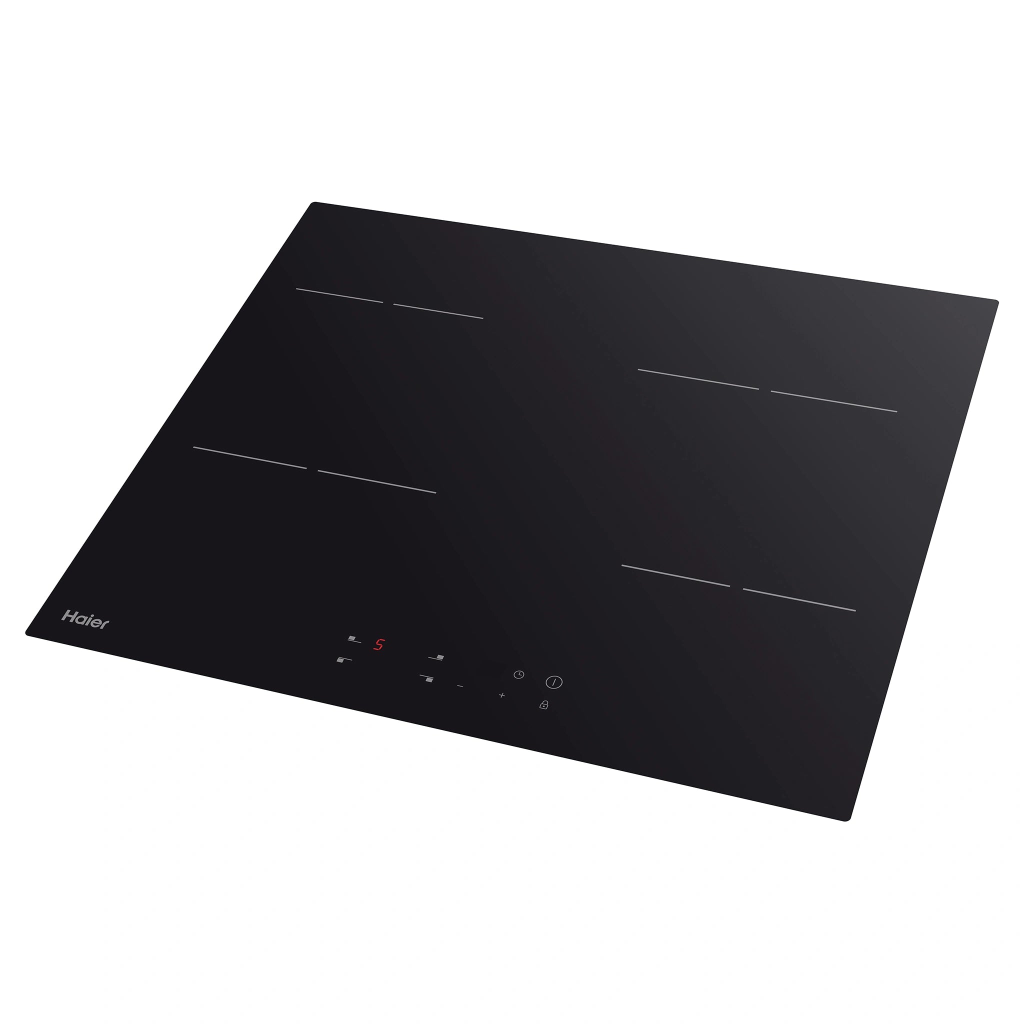 Haier 60cm 300 Series Electric Cooktop HCE604TB3, Right Side View