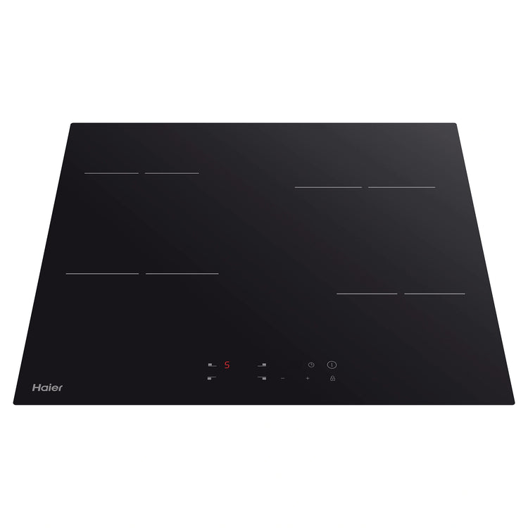 Haier 60cm 300 Series Electric Cooktop HCE604TB3, Top View
