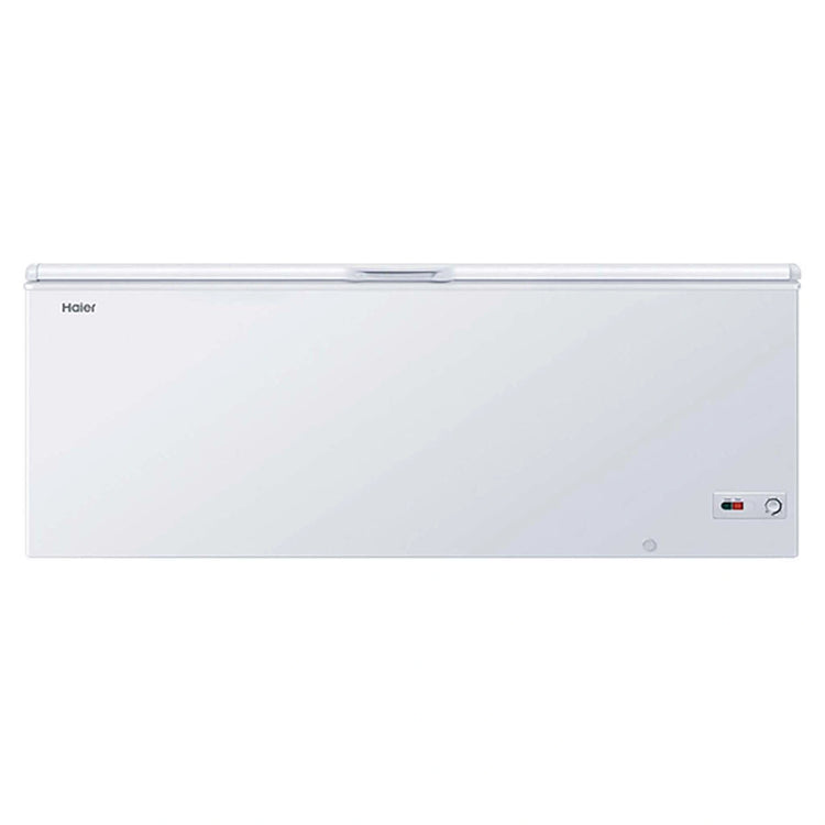 Haier 705L 300 Series White Chest Freezer HCF719W2, Front View