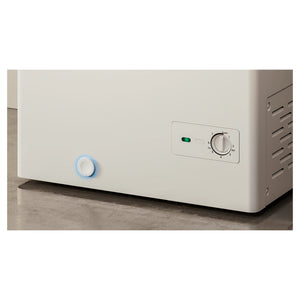 Haier 97L 300 Series White Hybrid Chest Freezer HCF97W, Controls Feature