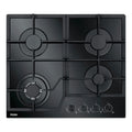 Haier 60cm Natural Gas Glass Cooktop HCG604WFCG3, Front View