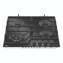 Haier 60cm Natural Gas Glass Cooktop HCG604WFCG3, Front View